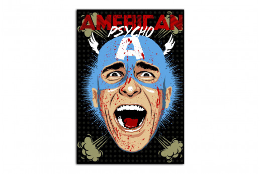 Постер Американ Психо