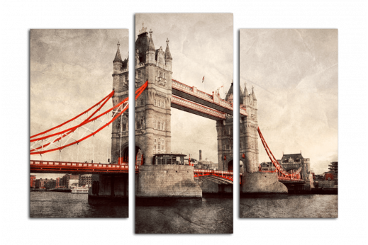 Модульная картина Тауэрский мост Лондон